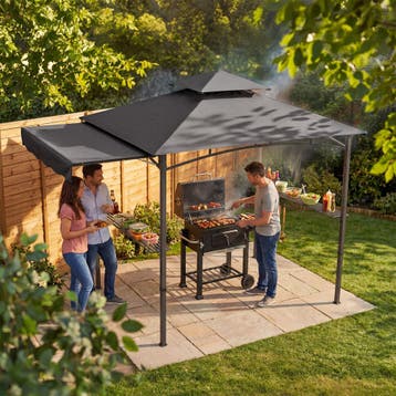 Barbecuepaviljoen Maracaibo met luifel, Verzenden, Nieuw