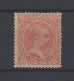 Spanje 1889/1901 - Pelón 10 pesetas met certificaat CEM -, Gestempeld