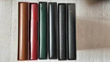 6 - Safe 14 Ring Systeem Binders met beschermcassette -, Gestempeld