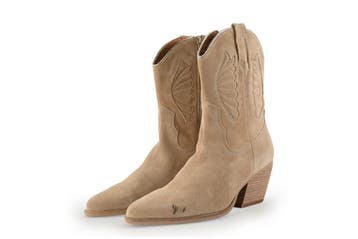 Shoecolate Cowboy laarzen in maat 41 Beige, Shoecolate, Verzenden, Beige, Zo goed als nieuw