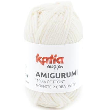 Katia Amigurumi 20 gram - 03 Ecru - Haakkatoen Garen, Ophalen of Verzenden, Nieuw