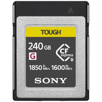 Sony CFexpress Memory Card Type B 240GB, Ophalen of Verzenden, Nieuw, Overige typen, Sony