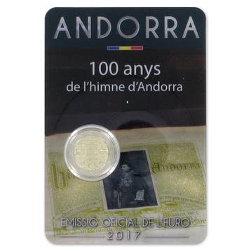 Andorra 2 Euro Volkslied 2017, Verzenden
