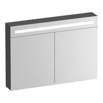 Brauer Promise Deluxe Spiegelkast - 100 cm - met Verlichting, Ophalen of Verzenden, Nieuw