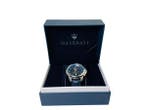 Veiling - Maserati | Navy Blauw Chronograaf Horloge, Nieuw