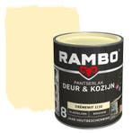 Rambo Pantserlak Deur en Kozijn Crèmewit 2.25L, Verzenden, Wit, Nieuw, Lak