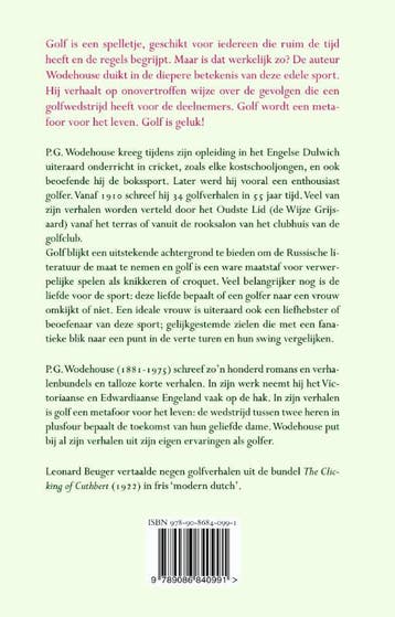 Golf is geluk 9789086840991 P.G. Wodehouse, Verzenden, Gelezen, P.G. Wodehouse