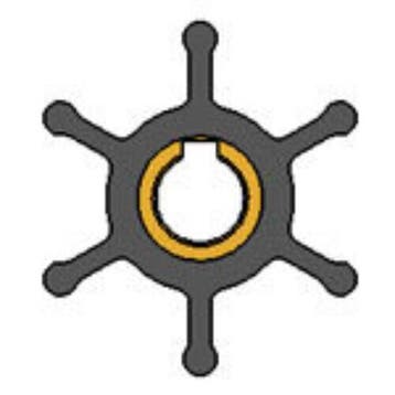 Impeller Yanmar: 124223-42091, 128296-42070, 124223-42092, Ophalen of Verzenden, Nieuw, Motor en Techniek, Zeilboot of Motorboot