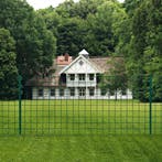 vidaXL Euro hek 20x1,5 m staal groen, Verzenden, Nieuw, IJzer, 1 tot 2 meter