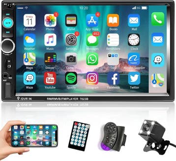 2-DIN Autoradio 7-inch HD | Retourdeal 33% Korting, Ophalen of Verzenden, Zo goed als nieuw