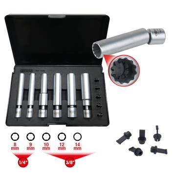 KS Tools Bougie- en Gloeibougiedoppenset 11-delig, Verzenden, Nieuw