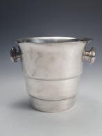 Champagne koeler - Verzilverd - Art Deco wijnkoeler