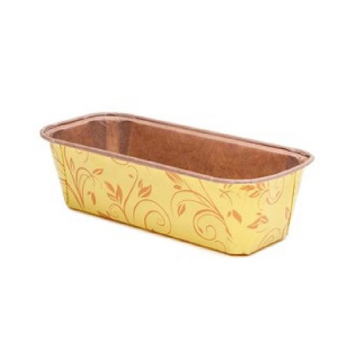 Cakevorm Karton 15,8x5,5x5,2cm Geel (per stuk), Hobby en Vrije tijd, Taarten en Cupcakes maken, Nieuw, Verzenden