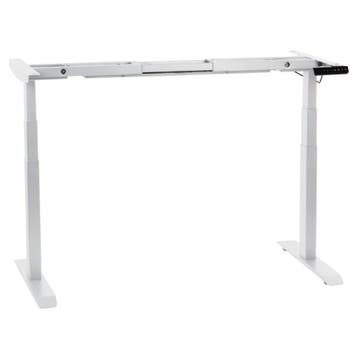 Bureau frame wit met elektrische hoogte | 2 motoren |, Verzenden, Nieuw in verpakking