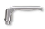 Buva enkele deurklink LF-LINE 126 mm aluminium F1, Verzenden, Nieuw