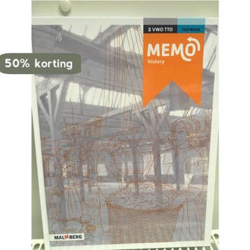 2 havo/vwo / MeMo / onderbouw tto handboek - Schrover, Verzenden, Zo goed als nieuw, Schrover