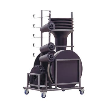 Transportkar Vase Set | 10 stuks | Hamerslag | 111 x 79 x..., Verzenden, Nieuw in verpakking