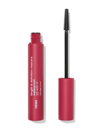 HEMA Lenght en definition mascara waterproof zwart, Verzenden, Nieuw