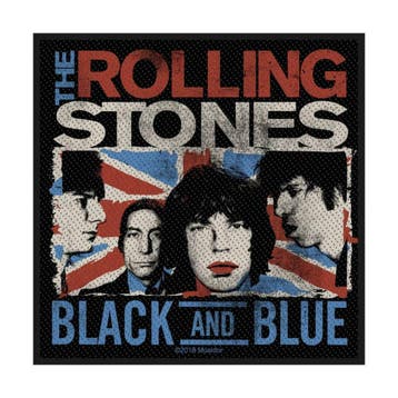 The Rolling Stones Black and Blue Patch officiële merch, Ophalen of Verzenden, Nieuw, Kleding