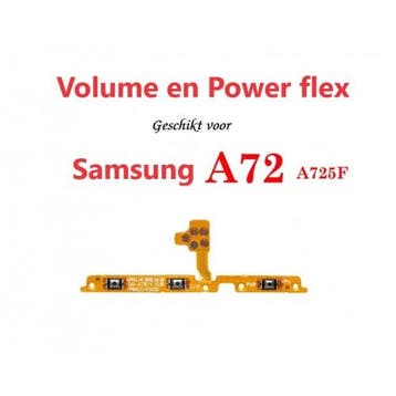 Samsung Galaxy A72 power en volume Flex Kabel, Verzenden, Nieuw