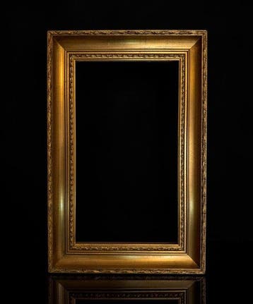 Lijst - Museale - Imperiale stijl - verguld hout