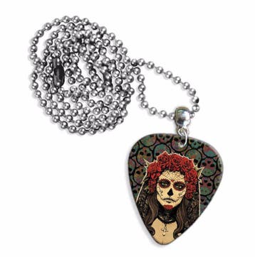Plectrum ketting of sleutelhanger van Day of the Dead, Verzamelen, Overige Verzamelen, Ophalen of Verzenden, Nieuw