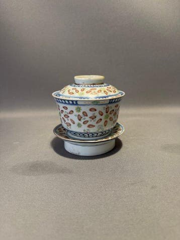 Theekom - Porselein - porseleinen gaiwan