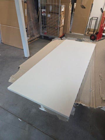 Topblad 100 x 46 cm Kasjmier – 18 mm Gelamineerd, Ophalen of Verzenden, Nieuw, Rvs, Bad