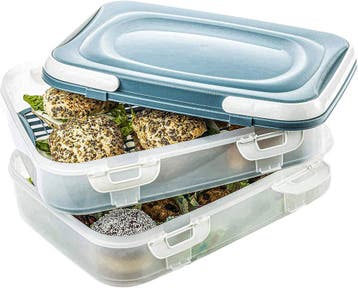Voedsel transportbox, cupcake, muffin, party container, t..., Verzenden, Nieuw