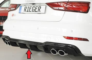 S3 Look Diffuser voor Audi S3 8V / S line, Ophalen of Verzenden