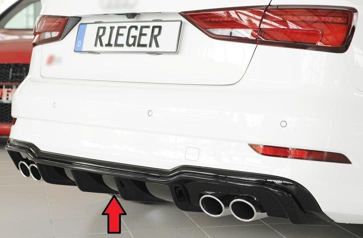 S3 Look Diffuser voor Audi S3 8V / S line, Auto diversen, Tuning en Styling, Ophalen of Verzenden