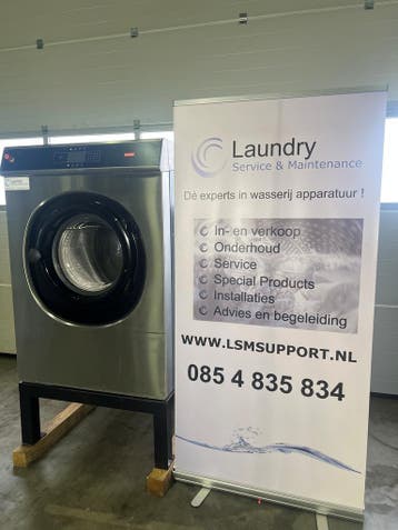 industriële wasmachine AF180 18 KG, Minder dan 1200 toeren, 10 kg of meer, Refurbished, Voorlader