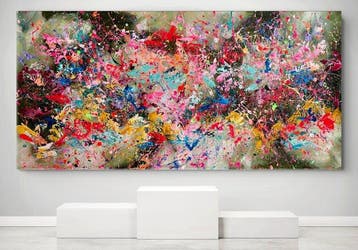 Ivanka Matiss - Autumn leaves N.1 XXL, Antiek en Kunst