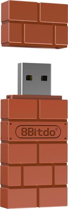 8BitDo USB Wireless Controller Adapter Morgen in huis!, Ophalen of Verzenden, Zo goed als nieuw