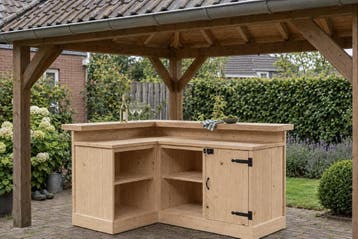 Bar Corner - Bouwpakket Hoekbar voor Tuin - Stilt, Nieuw