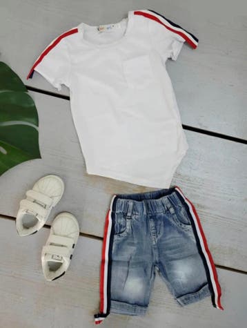 Baby jongens 2 delig setje, Kinderen en Baby's, Babykleding | Baby-kledingpakketten, Verzenden, Nieuw, Overige maten