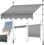 Klemluifel - Balkon luifel - Verticale luifel - 250 cm - Gri, Verzenden, Zo goed als nieuw