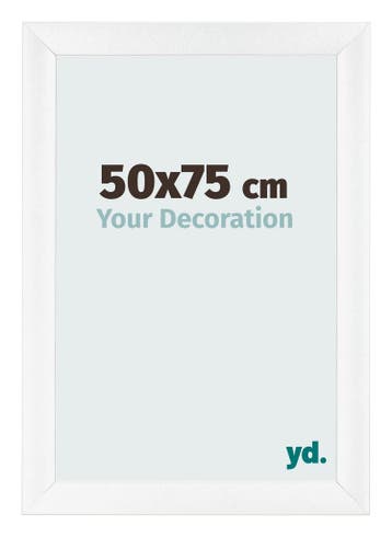 Fotolijst 50x75 cm - Wit Mat - MDF - Pisa, Verzenden, Nieuw