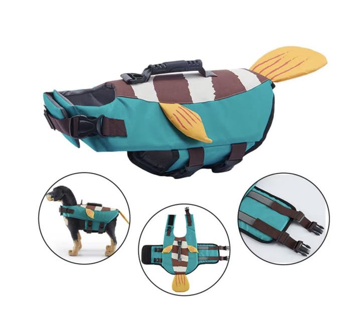 Zwemvest voor honden Guppie, Dieren en Toebehoren, Hondenkleding, Hondenzwemvest, Nieuw, Ophalen of Verzenden