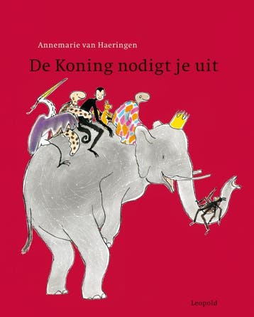 De Koning nodigt je uit - Annemarie van Haeringen, Verzenden, Zo goed als nieuw, Annemarie van Haeringen