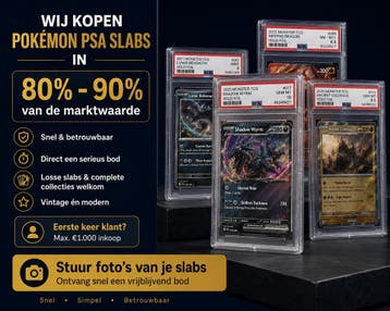 WIJ KOPEN POKÉMON PSA SLABS IN!, Nieuw, Losse kaart