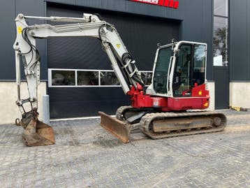 Veiling: Rupsgraafmachine Takeuchi TB280FR Diesel 2018, Ophalen, Graafmachine