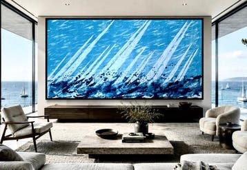 VOLHA - White Sails-XXLformat, Antiek en Kunst