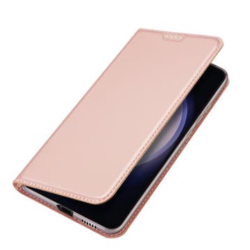 Galaxy S24 Plus Dux Ducis Skin Pro Flip Case Roze, Ophalen of Verzenden, Nieuw