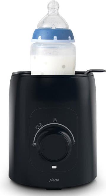 Flessenwarmer - Flesverwarmer - Zwart - BW600BK - Alecto, Verzenden, Zo goed als nieuw