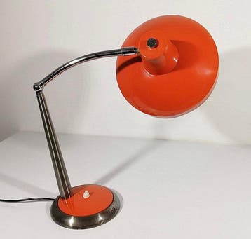 Tafellamp - Cult Design 1960s (62 cm) - Staal, Aluminium, Antiek en Kunst