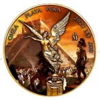 Mexico. 1 Onza 2023 1 oz Mexican Libertad Aztec Pyramid Folk