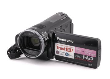 Panasonic HDC-TM20 Full HD Videocamera - Zwart, Verzenden, Zo goed als nieuw