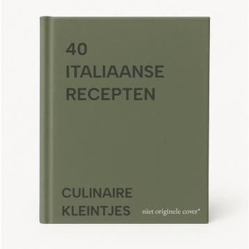40 ITALIAANSE RECEPTEN - CULINAIRE KLEINTJES 9789065906106, Verzenden, Gelezen, CULINAIRE KLEINTJES