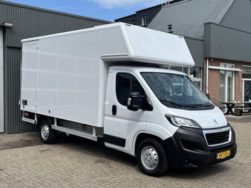 Peugeot Boxer 435 2.2 BlueHDi 165pk, Stof, Gebruikt, Euro 6, Wit